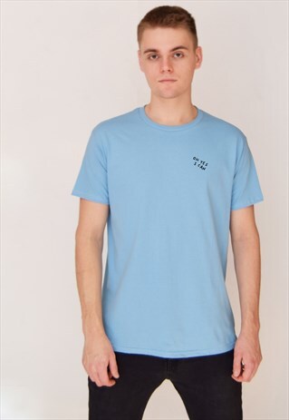 BLUE OH YES I CAN T-SHIRT