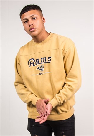 VINTAGE SWEATSHIRT NFL ST LOUIS RAMS