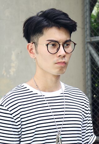 TORTOISE FRAME ROUND GLASSES