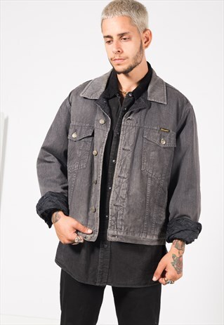 VINTAGE 80S WRANGLER LINED JACKET / S0105