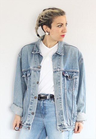 VINTAGE 1990S LEVI'S OVERSIZED DENIM JACKET