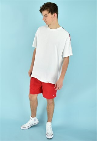 G&G UNISEX CRUSH ORANGE/RED SWIMMING SHORTS