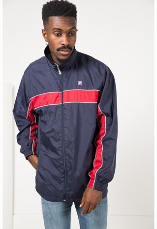 VINTAGE 80S FILA SHELL SPORT JACKET / S1270
