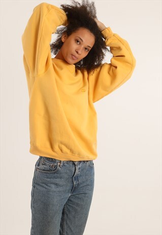 VINTAGE CHAMPION EMBROIDERED LOGO SWEATSHIRT