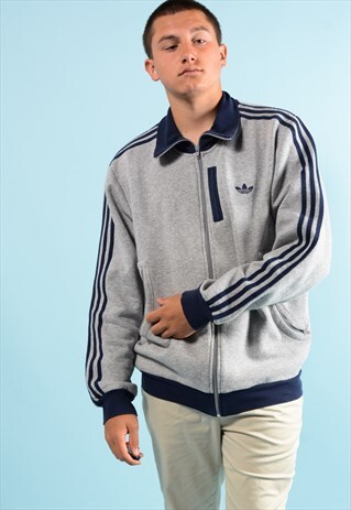 ADIDAS ZIP UP SWEATSHIRT