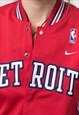 NIKE DETROIT PISTONS WARM UP JERSEY NBA TOP VINTAGE