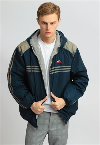 VINTAGE ADIDAS REVERSIBLE WINTER JACKET