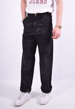 VINTAGE CARHARTT CARGO TROUSERS BLACK