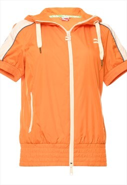 Orange Puma Nylon Jacket - L