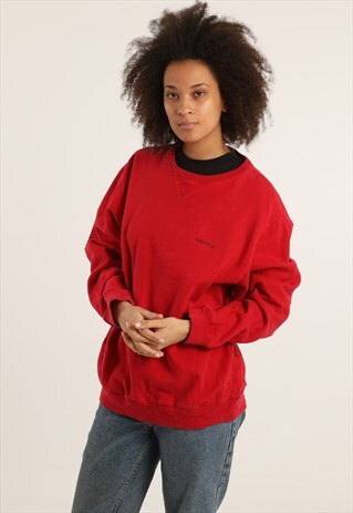 VINTAGE NAUTICA EMBROIDERED LOGO SPELL OUT SWEATSHIRT