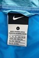 NIKE LIGHT BLUE VINTAGE DOWN FILL PUFFER JACKET WITH HOOD
