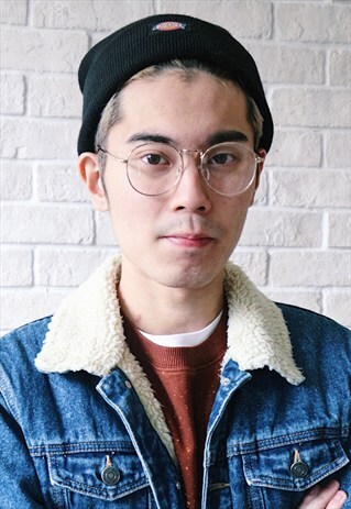 GOLD METAL ROUND GLASSES