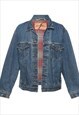 Vintage Levi's Vintage Checked Lined Denim Jacket - L
