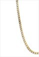 WOMEN'S 20" 5MM ICED DIAMOND CRYSTAL NECKLACE CHAIN - GOLD