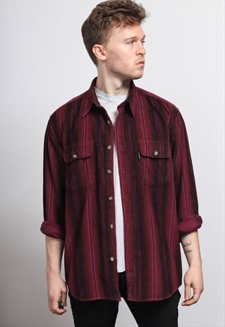 VINTAGE CORDUROY CORD SHIRT