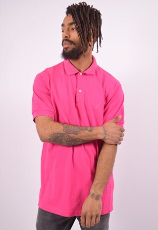 VINTAGE AUSTRALIAN A'LPHA POLO SHIRT PINK
