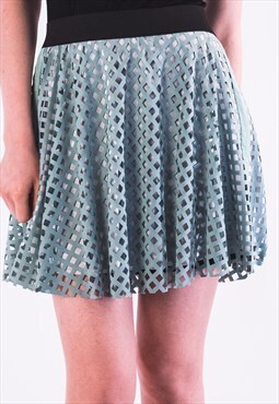 Mesh Summer Mini Skirt in Mint