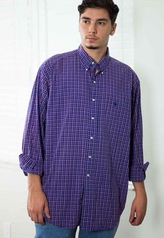 VINTAGE POLO RALPH LAUREN SHIRT LOGO 90S XL 8.9
