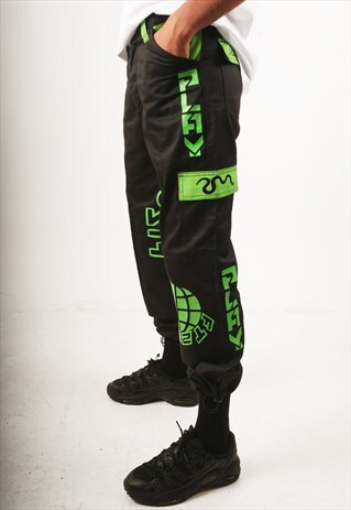 GREEN NEON PANT