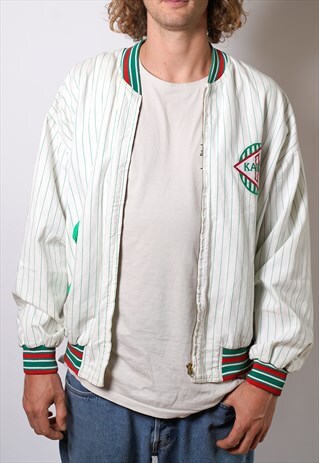 90'S RETRO BASEBALL BOMBER