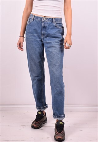 TOMMY HILFIGER WOMENS VINTAGE JEANS W31 L30 BLUE 90'S