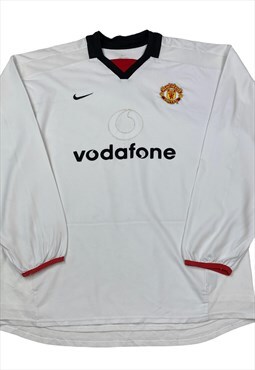 Vintage 2003-2004 nike manchester united football jerseY