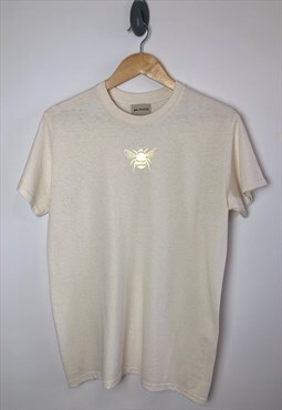  Gold Bee t-shirt- womens unisex biscuit