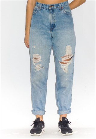 VINTAGE 80'S STONEWASH 501 HIGH WAIST LEVI'S