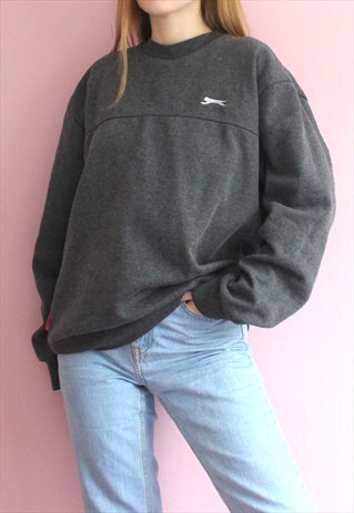 GREY SLAZENGER SWEATSHIRT