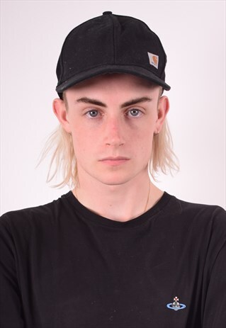 CARHARTT MENS VINTAGE CAP ONE SIZE BLACK 90S
