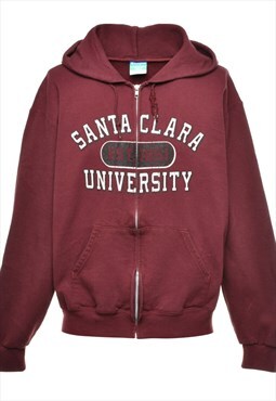 Vintage Champion Santaclara University Printed Sweatshirt - 