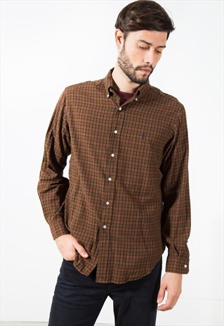 VINTAGE POLO RALPH LAUREN SHIRT / S4867