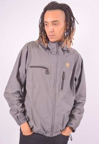 VINTAGE TIMBERLAND RAIN JACKET GREY