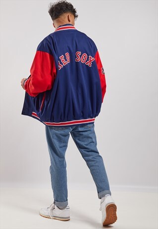 VINTAGE BOSTON RED SOX BOMBER JACKET