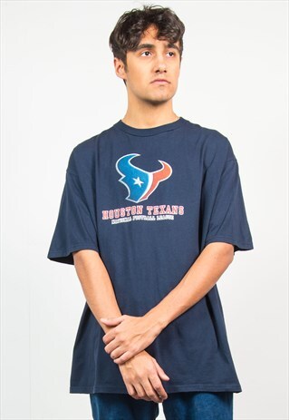 AMERICAN FOOTBALL T-SHIRT NFL HOUSTON TEXANS