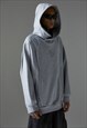 UTILITY HOODIE JAPANESE STYLE PULLOVER RAISED NECK CYBER TOP