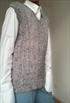 VINTAGE WOOL GREY GILET