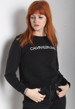 Vintage Calvin Klein Sweatshirt Black