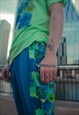 Handmade Y2K Festival Graphic Print Tracksuit Bottoms 