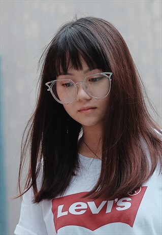 CUTE ELF GLASSES WITH CLEAR FRAME PARTY
