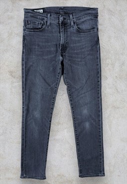 Levi's 511 Grey Jeans Slim Fit Skinny Premium Big E W31 L30