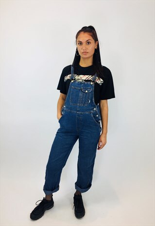 VINTAGE DENIM DUNGAREES