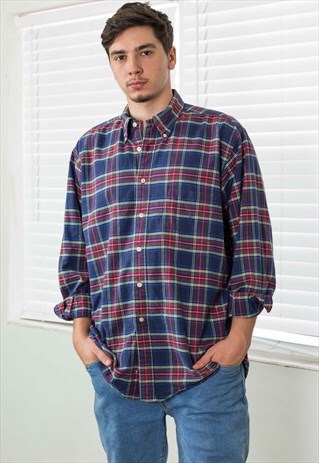 VINTAGE NAUTICA SHIRT LOGO 90S L 12.6
