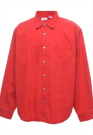 Vintage Levi's Red Shirt - XXL