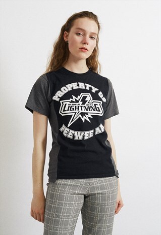 DARK GREY / DARK NAVY TOOTAFFY REASSEMBLED T-SHIRT