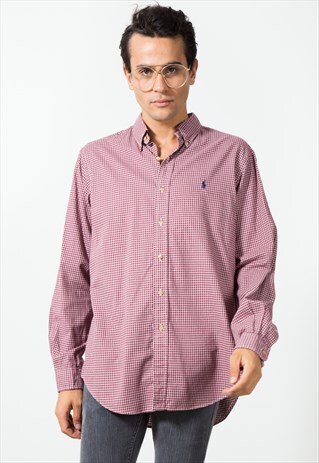 VINTAGE POLO RALPH LAUREN SHIRT / S4751