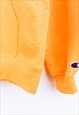 VINTAGE MR BEAST CHAMPION HOODIE ORANGE WITH PRINT AND LOGO
