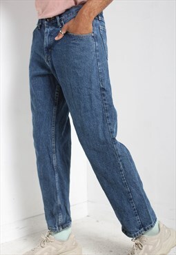 Vintage Wrangler Straight Leg Jeans Blue