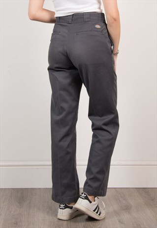 VINTAGE 90'S DICKIES GREY CHINOS TROUSERS
