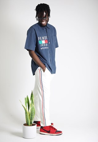 VINTAGE FILA TRACKSUIT JOGGERS / BOTTOMS /